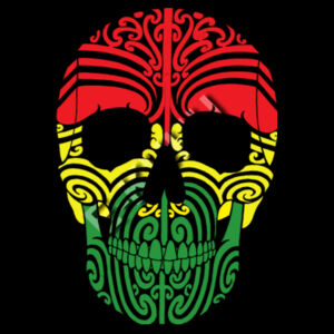Moko skull rasta Design