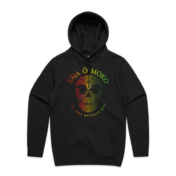 Taia o moko - AS Colour Mens Organic Stencil Hoodie Thumbnail